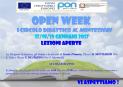 OPEN WEEK SCUOLA PRIMARIA