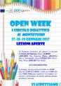 OPEN WEEK SCUOLA DELL'INFANZIA